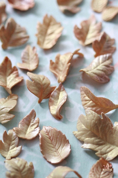 Fall-Gold-Copper-Pink-Gumpaste-Leaves-590x885